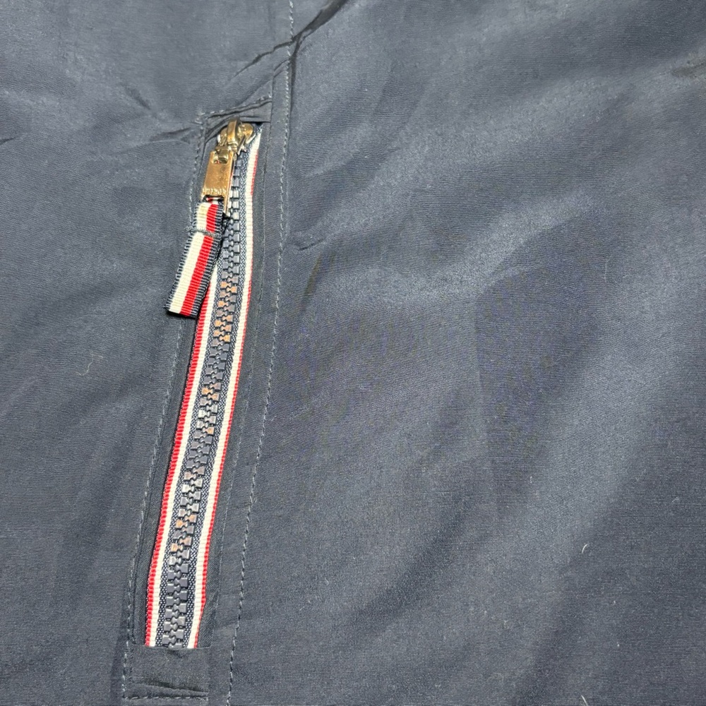 Tommy Hilfiger Women’s Stadium Jacket Navy Hooded XXL - Picture 7 of 13